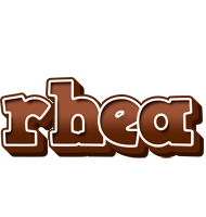 Rhea brownie logo