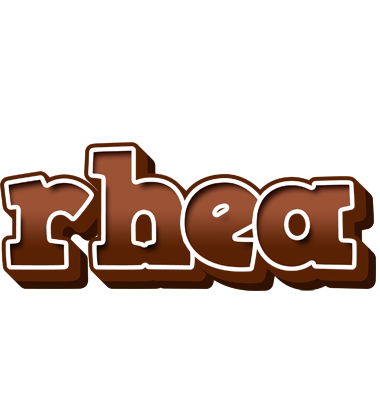 Rhea brownie logo