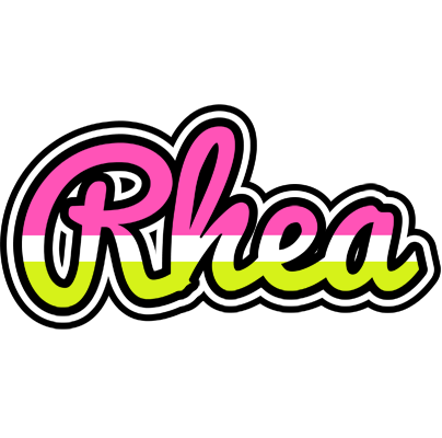 Rhea candies logo