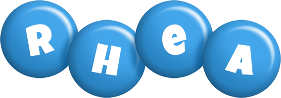 Rhea candy-blue logo