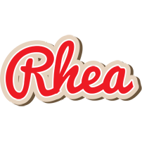 Rhea chocolate logo