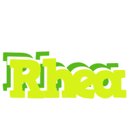 Rhea citrus logo