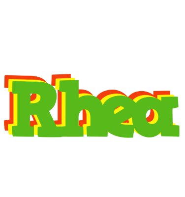 Rhea crocodile logo