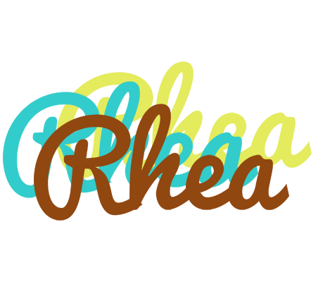 Rhea cupcake logo