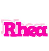 Rhea dancing logo