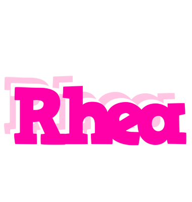 Rhea dancing logo