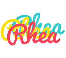 Rhea disco logo