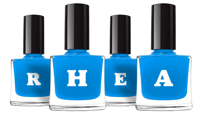 Rhea glossy logo