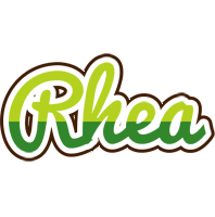 Rhea golfing logo