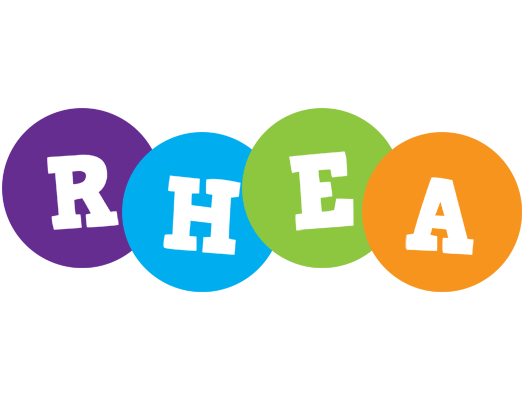 Rhea happy logo