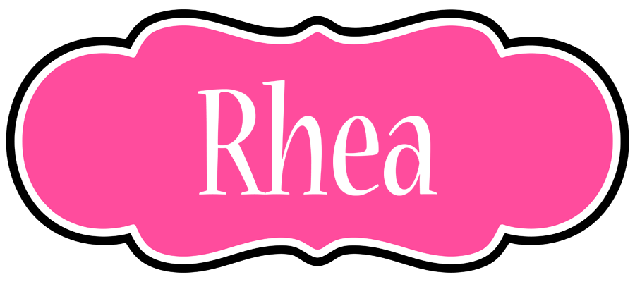 Rhea invitation logo
