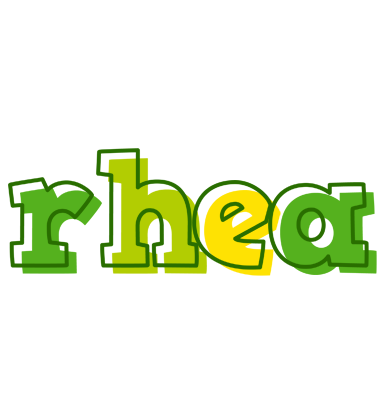 Rhea juice logo