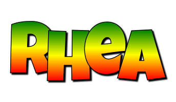 Rhea mango logo