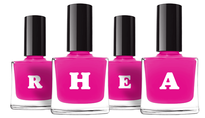 Rhea nails logo