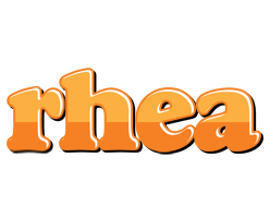 Rhea orange logo