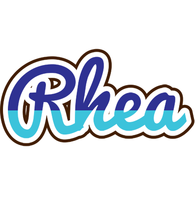 Rhea raining logo