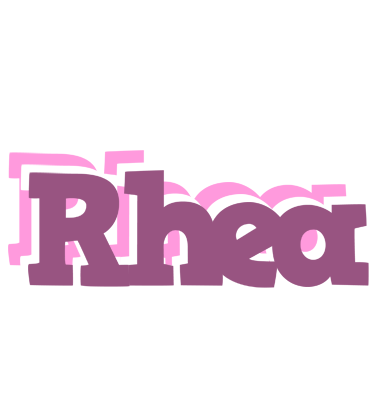 Rhea relaxing logo