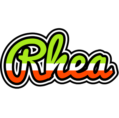 Rhea superfun logo