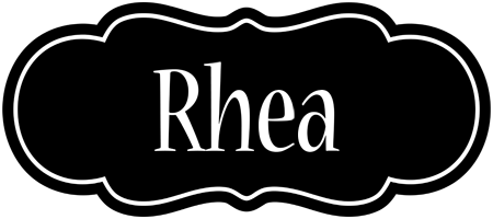 Rhea welcome logo