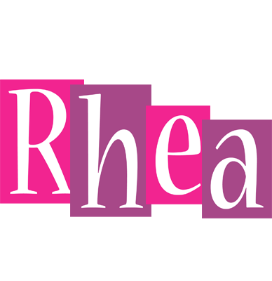 Rhea whine logo