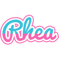 Rhea woman logo