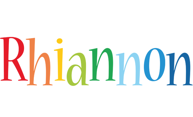 Rhiannon birthday logo