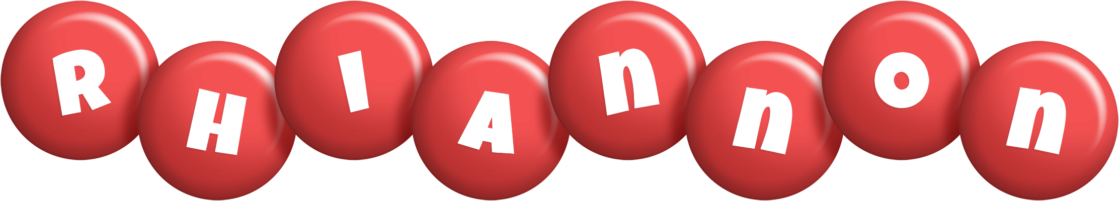 Rhiannon candy-red logo