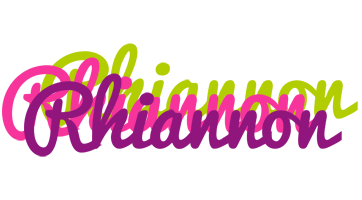 Rhiannon flowers logo