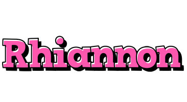 Rhiannon girlish logo