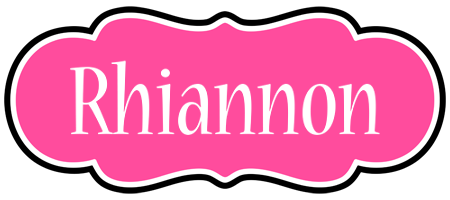 Rhiannon invitation logo