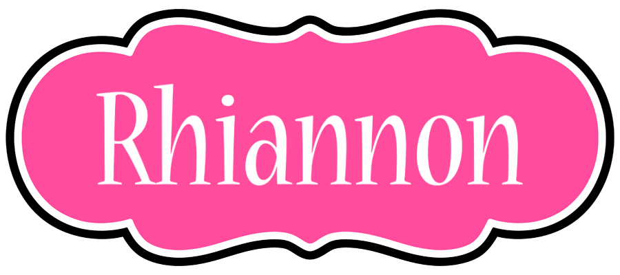 Rhiannon invitation logo