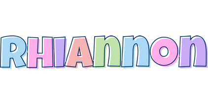 Rhiannon pastel logo