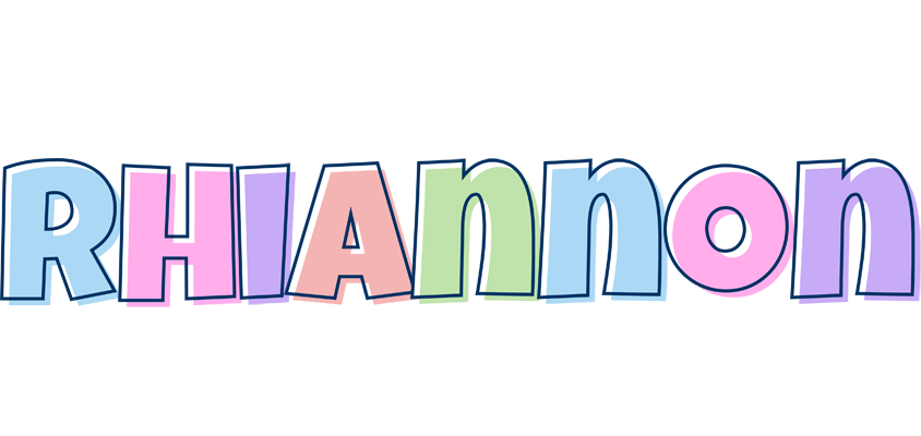Rhiannon pastel logo