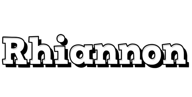 Rhiannon snowing logo