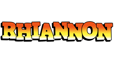 Rhiannon sunset logo