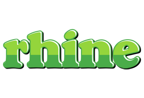 Rhine apple logo