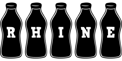 Rhine bottle logo