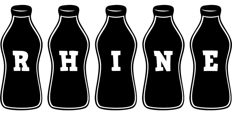 Rhine bottle logo