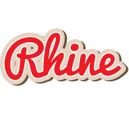 Rhine chocolate logo