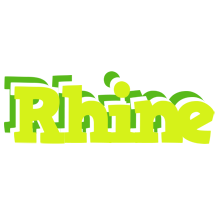 Rhine citrus logo