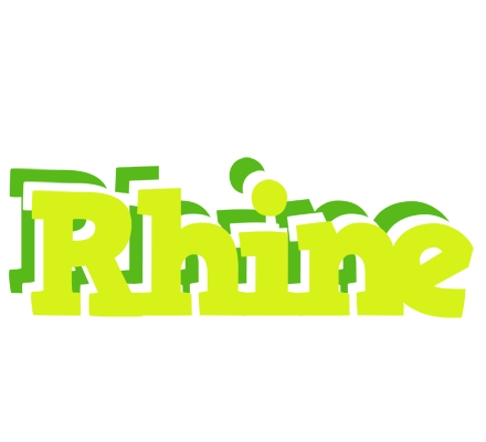 Rhine citrus logo