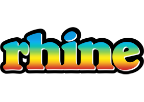 Rhine color logo