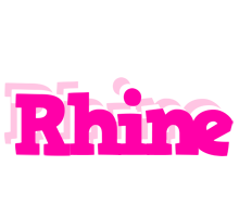 Rhine dancing logo