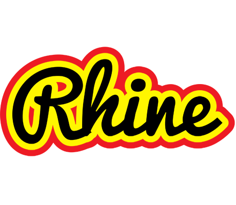 Rhine flaming logo
