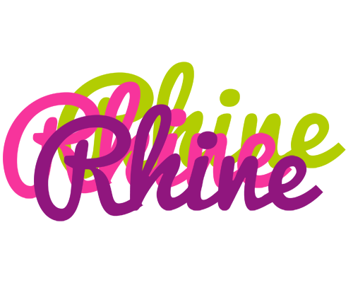 Rhine flowers logo