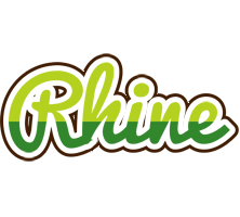 Rhine golfing logo