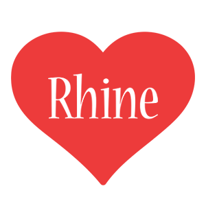 Rhine love logo