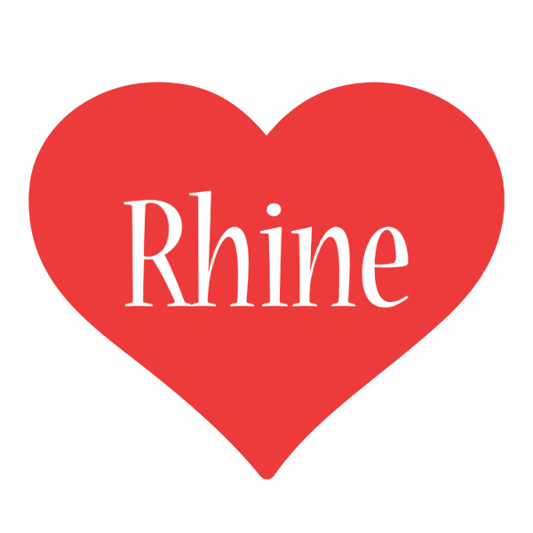 Rhine love logo