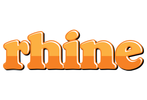 Rhine orange logo