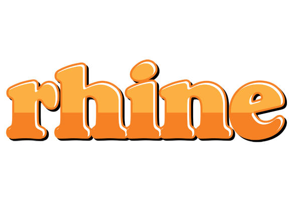 Rhine orange logo